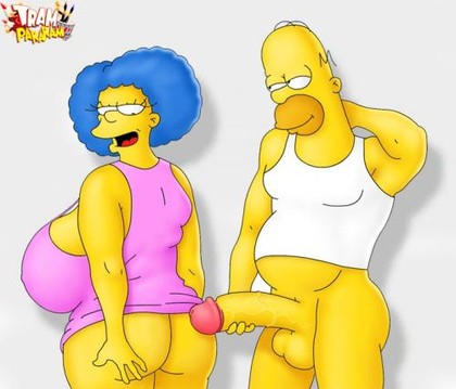 420px x 359px - homer simpson, with his huge and hard cock, is preparing to fuck celma with  her nice ass and big tits, it seems will be great fuck â€“ Simpsons Porn