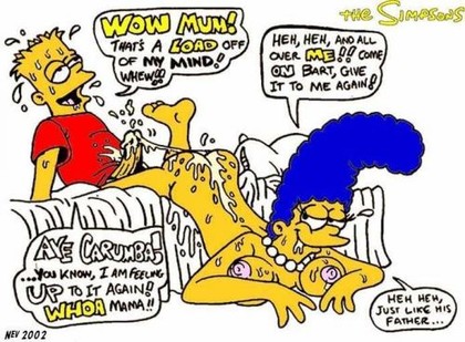 420px x 309px - look, bart simpson fucked marge simpson until he cums with big load, and he  is ready for another one â€“ Simpsons Porn